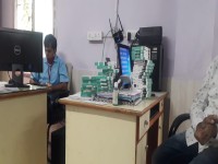 Mask distributed at Health clinic setup- chinchwadi gaon